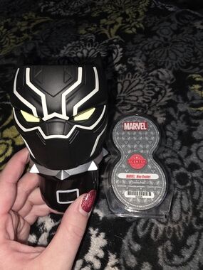 Black Panther Themed Black Car Air Freshener / Diffuser - Unbranded